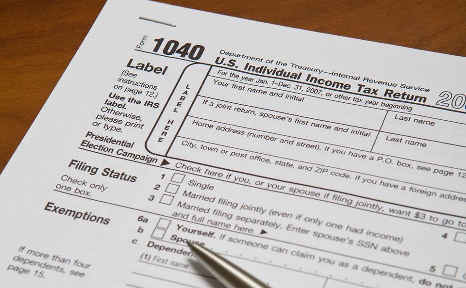 federal income tax return