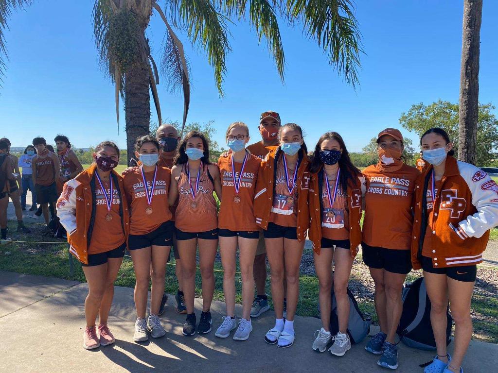Eagle Pass High School CrossCountry Team Named District Champs Eagle